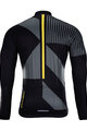 HOLOKOLO Cyklistický dres s dlouhým rukávem zimní - TRACE WINTER  - žlutá/černá