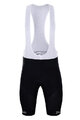 HOLOKOLO Cyklistický krátký dres a krátké kalhoty - LEVEL UP  - černá/bílá