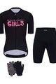 HOLOKOLO Cyklistický mega set - SUPPORT ELITE LADY - černá