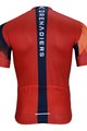 BONAVELO Cyklistický krátký dres a krátké kalhoty - INEOS GRENADIERS '24 - černá/červená