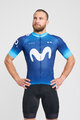 BONAVELO Cyklistický dres s krátkým rukávem - MOVISTAR 2024 - modrá