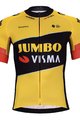 BONAVELO Cyklistický dres s krátkým rukávem - JUMBO-VISMA 2023 - černá/žlutá