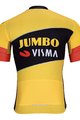 BONAVELO Cyklistický dres s krátkým rukávem - JUMBO-VISMA 2023 - černá/žlutá