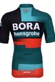 BONAVELO Cyklistický dres s krátkým rukávem - BORA 2023 KIDS - zelená/černá/červená