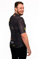 HOLOKOLO Cyklistický dres s krátkým rukávem - DRAGONFLIES ELITE - černá