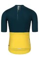 HOLOKOLO Cyklistický krátký dres a krátké kalhoty - VIBES - zelená/černá/žlutá