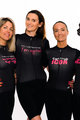 HOLOKOLO Cyklistický dres s krátkým rukávem - CYCLIST ELITE LADY - růžová/černá/bílá