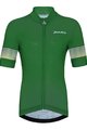 HOLOKOLO Cyklistický dres s krátkým rukávem - FLOW JUNIOR - zelená/vícebarevná