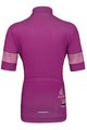 HOLOKOLO Cyklistický dres s krátkým rukávem - FLOW JUNIOR - růžová/vícebarevná
