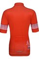 HOLOKOLO Cyklistický dres s krátkým rukávem - FLOW JUNIOR - červená/vícebarevná