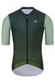 HOLOKOLO Cyklistický dres s krátkým rukávem - INFINITY - zelená