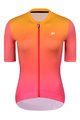 HOLOKOLO Cyklistický krátký dres a krátké kalhoty - INFINITY LADY - černá/růžová/oranžová