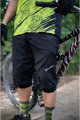 HOLOKOLO Cyklistické kalhoty krátké bez laclu - GRAVITY - černá