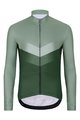 HOLOKOLO Cyklistický dlouhý dres a kalhoty - ARROW WINTER - černá/zelená