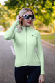 HOLOKOLO Cyklistický dres s dlouhým rukávem zimní - PHANTOM LADY WINTER - světle zelená