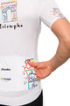 HOLOKOLO Cyklistický dres s krátkým rukávem - MAAPPI II. ELITE L - vícebarevná/bílá
