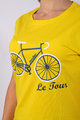 NU. BY HOLOKOLO Cyklistické triko s krátkým rukávem - LE TOUR LEMON II. - žlutá