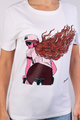 NU. BY HOLOKOLO Cyklistické triko s krátkým rukávem - FREE LADY - bílá