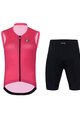 HOLOKOLO dres bez rukávů a krátké kalhoty - PURE LADY - růžová/černá