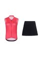 RIVANELLE BY HOLOKOLO Cyklistický krátký dres a krátké kalhoty - PURE - černá/růžová