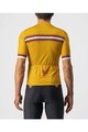 CASTELLI Cyklistický krátký dres a krátké kalhoty - GRIMPEUR - oranžová/černá