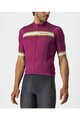 CASTELLI Cyklistický krátký dres a krátké kalhoty - GRIMPEUR - černá/bordó