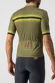CASTELLI Cyklistický krátký dres a krátké kalhoty - GRIMPEUR - zelená/černá