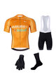 BONAVELO Cyklistický mega set - EUSKALTEL-EUSKADI - černá/oranžová/bílá