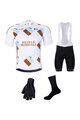 BONAVELO Cyklistický mega set - AG2R LA MONDIALE - bílá/vícebarevná/černá