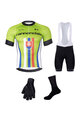 BONAVELO Cyklistický mega set - CANNONDALE SK - bílá/zelená/černá