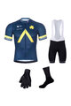 BONAVELO Cyklistický mega set - AQUA BLUE - černá/modrá/bílá