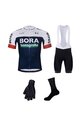 BONAVELO Cyklistický mega set - BORA 2025 - modrá/bílá/černá