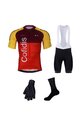 BONAVELO Cyklistický mega set - COFIDIS 2025 - černá/červená/oranžová