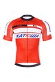 BONAVELO Cyklistický mega set - KATUSHA - černá/červená/bílá