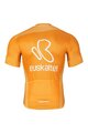 BONAVELO Cyklistický krátký dres a krátké kalhoty - EUSKALTEL - EUSKADI - oranžová/černá