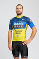 BONAVELO Cyklistický krátký dres a krátké kalhoty - SAXO BANK TINKOFF - žlutá/modrá/černá