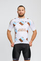 BONAVELO Cyklistický krátký dres a krátké kalhoty - AG2R LA MONDIALE - vícebarevná/černá