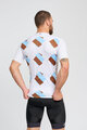BONAVELO Cyklistický krátký dres a krátké kalhoty - AG2R LA MONDIALE - vícebarevná/černá