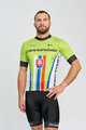BONAVELO Cyklistický krátký dres a krátké kalhoty - CANNONDALE SK - zelená/černá