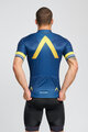 BONAVELO Cyklistický krátký dres a krátké kalhoty - AQUA BLUE - modrá/černá