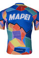 BONAVELO Cyklistický krátký dres a krátké kalhoty - MAPEI - modrá/černá