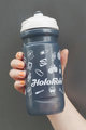 HOLOKOLO Cyklistická láhev na vodu - SHADE - šedá/bílá