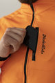 HOLOKOLO Cyklistická zateplená bunda - 2in1 WINTER - oranžová