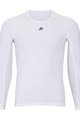 HOLOKOLO Cyklistické triko s dlouhým rukávem - WINTER BASE LAYER - bílá