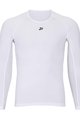 HOLOKOLO Cyklistické triko s dlouhým rukávem - WINTER BASE LAYER - bílá