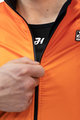 HOLOKOLO Cyklistická zateplená bunda - CLASSIC - černá/oranžová