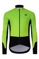 HOLOKOLO Cyklistická zateplená bunda - CLASSIC - zelená/černá
