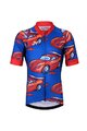 HOLOKOLO Cyklistický krátký dres a krátké kalhoty - CARS - červená/černá/modrá
