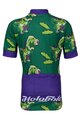 HOLOKOLO Cyklistický krátký dres a krátké kalhoty - DINOSAURUS - zelená/černá