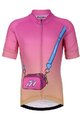 HOLOKOLO Cyklistický krátký dres a krátké kalhoty - CANDYBAG - vícebarevná/růžová/černá